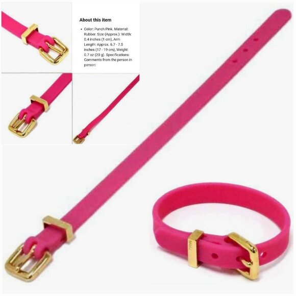 'MARC BY MARC JACOBS' EMBOSSED BUCKLE BRACELET ELONGATION FRAGRANCE EXTENSION - Picture 12 of 13